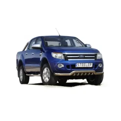 Barre de pare-buffle avec grille | Ranger 3 phase 1*STEELER Discount