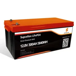 Batterie Lithium Pro 12-300 Ah BT - 3840 Wh*Supcelion Sale