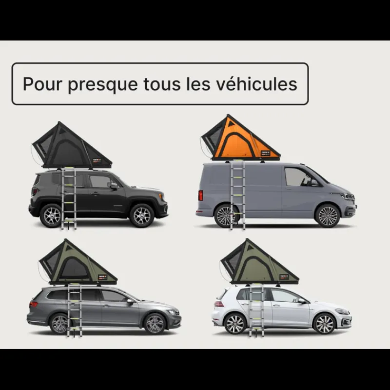 Online Cargo 2.0 Tente De Toit, Barre De Toit, Coffre & Échelle·Tente De Toit