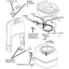 Clearance Pièces détachées C200 CS Wc & Sanitaires·Pièces Détachées Wc