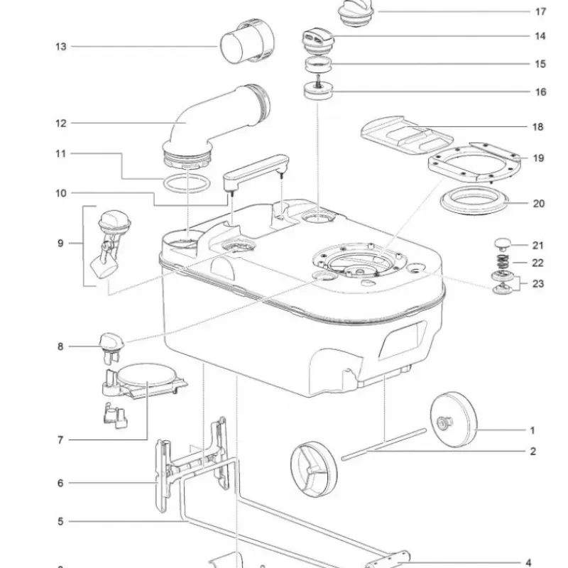 Discount Pièces détachées cassette C220 Wc & Sanitaires·Pièces Détachées Wc