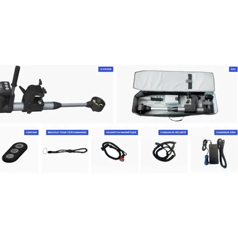 Hot Kicker Moteur Électrique & Équipements·Moteur Hors-Bord Avec Batterie Intégrée
