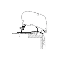 Adaptateur Caravan Roof LED*Thule Hot