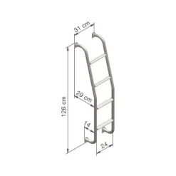 Ladder 4 Steps*Thule Clearance