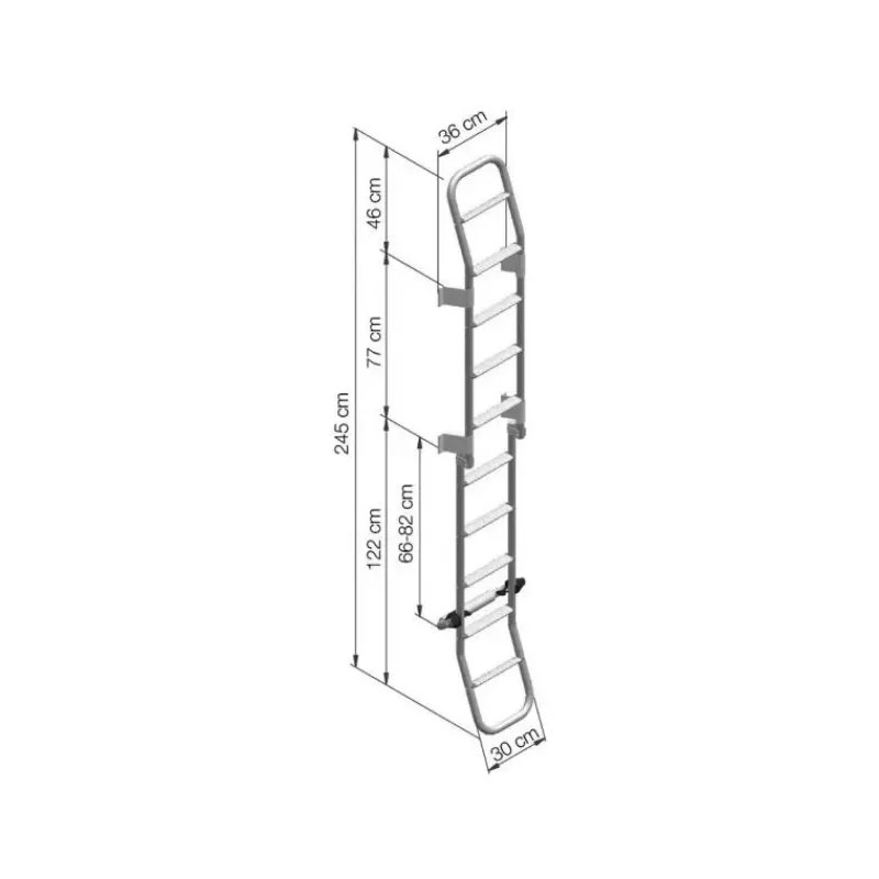 Ladder 10 Steps*Thule Hot