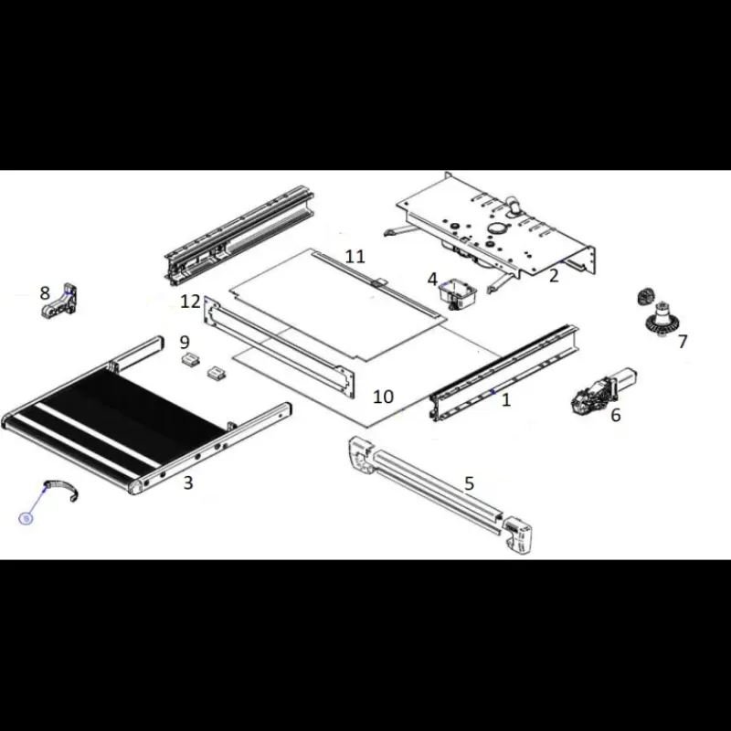 Pièces détachées Slide-Out Step V19*Thule Best
