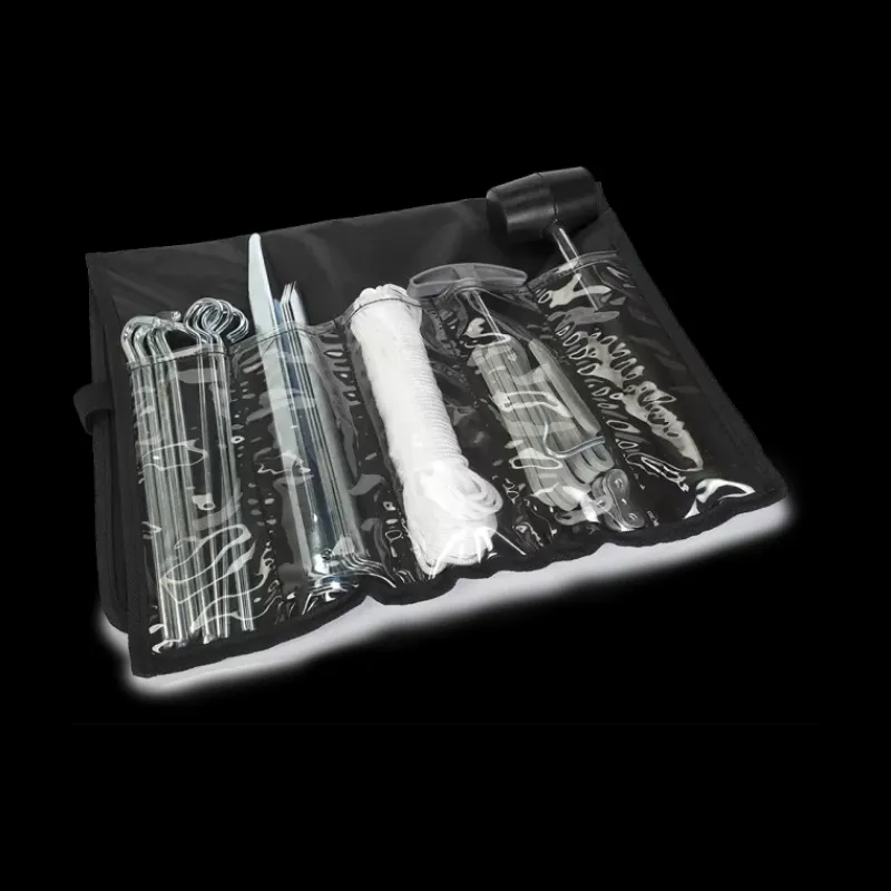 Hot Set d'accessoires tente | 34 pièces Montage & Accessoire Tente·Piquet & Sardine|Campement Extérieur·Outils De Campement