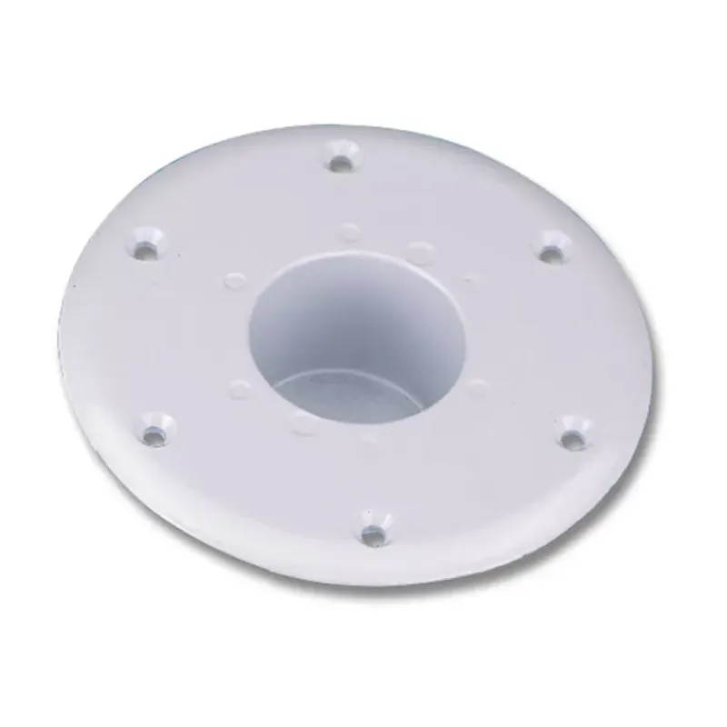 Best Base en aluminium blanc pour table sur pied central Table & Pied·Pied De Table|Equipement Intérieur·Système Pour Table Amovible