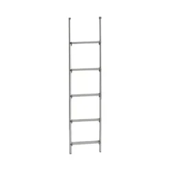Echelle alu 5 marches 130 cm*Trem Discount