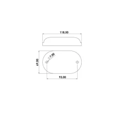 LED subaquatique blanche*Trem Discount