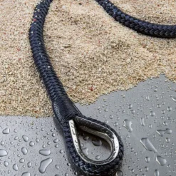 Discount Pack d'amarre épissé & cossé 8 torons | Noir Cordage·Amarre & Bout D'Amarrage