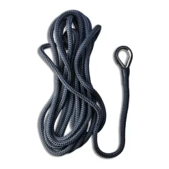 Sale Pack d'amarre épissé & cossé 8 torons | Bleu Cordage·Amarre & Bout D'Amarrage