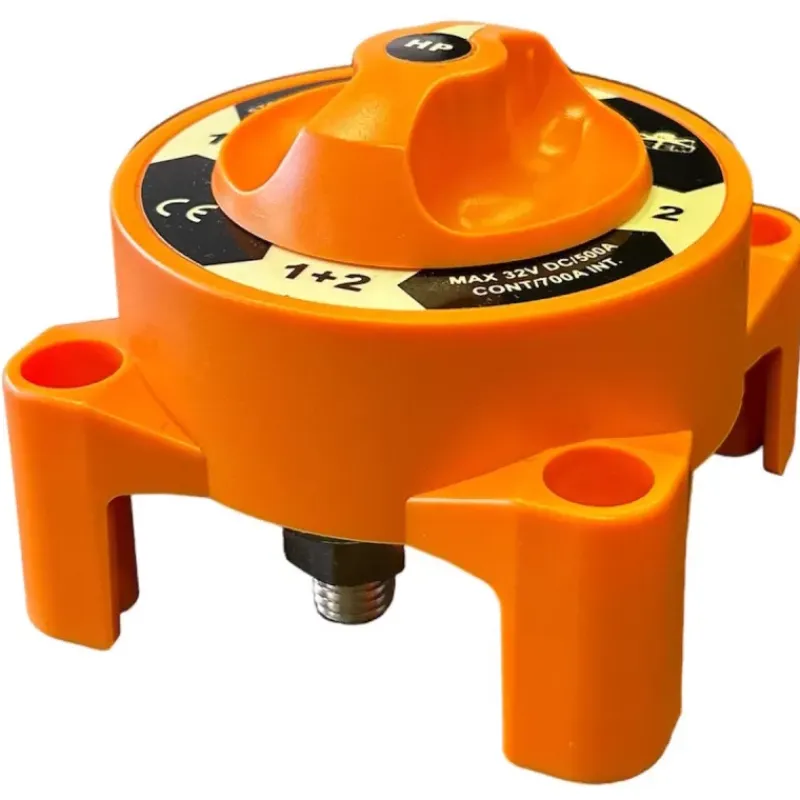 Sélecteur de batterie Maxi 500A unipolaire | 0-1-2-Combiné*Trem Clearance