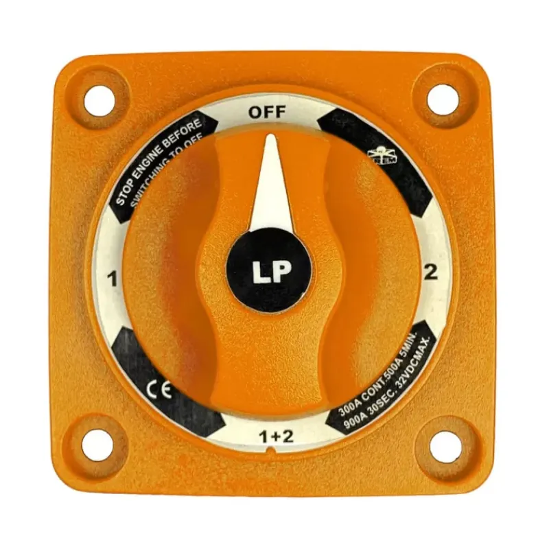 Sélecteur de batterie Mini 350A unipolaire | 0-1-2-Combiné*Trem Clearance