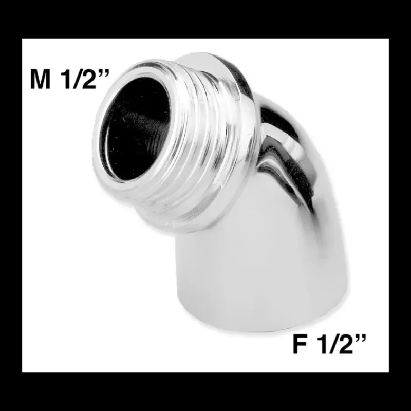 Discount Support coudé pour douchette Plomberie·Raccord Cannelé & Fileté|Plomberie·Raccord Fileté & Cannelé