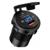 Discount Voltmètre + Prise USB-A 3.0 et USB-C PD Distribution & Protection·Prise Et Fiche Dc (Allume Cigare, 12V, Usb...)|Distribution & Protection·Contrôleur De Batterie & Indicateur De Charge
