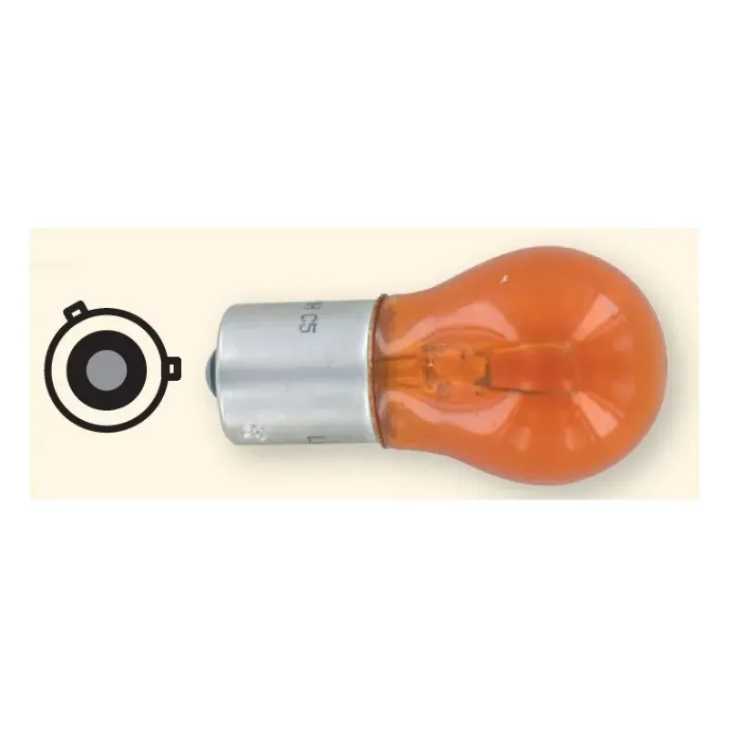 Ampoule 12 V BAU 15s ambre*Trigano Hot