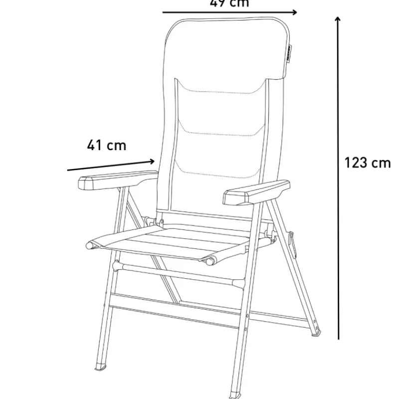 Sale Fauteuil matelassé R-Eco Mobilier De Camping·Siège, Chaise & Fauteuil|Mobilier De Plein Air·Chaise, Siège & Fauteuil