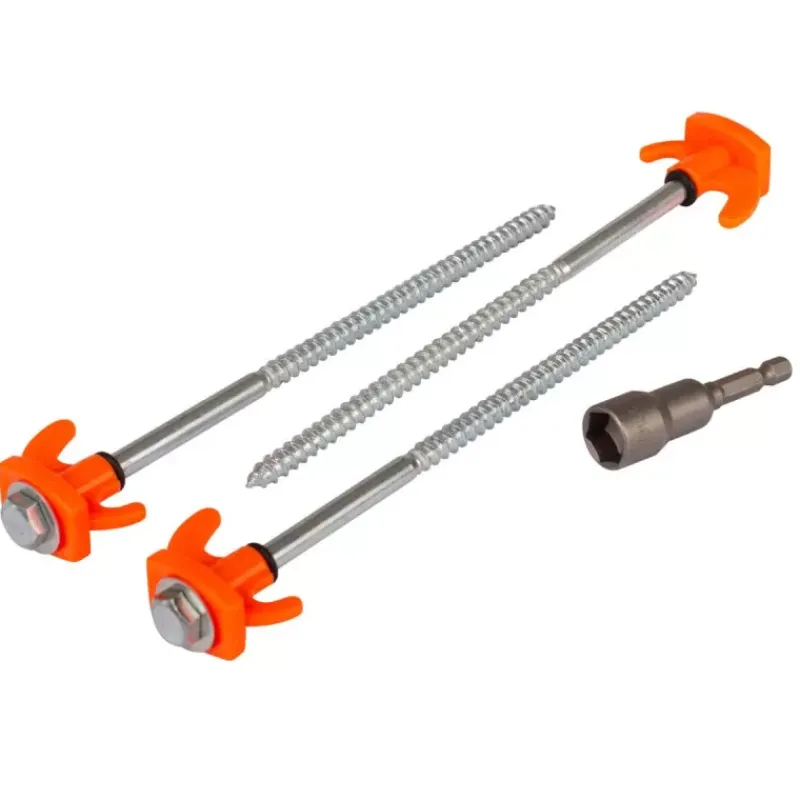 New Piquets à visser Montage & Accessoire Tente·Accessoire Pour Tente|Auvent & Sas·Accessoires Auvents & Solette