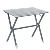 Table à clayettes aluminium 80 cm*Trigano Sale