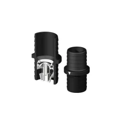 Hot Clapet anti-retour MM noir Plomberie·Raccord Cannelé & Fileté​|Plomberie·Raccord Fileté & Cannelé​