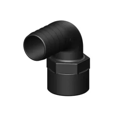 Sale Coude 90° FM fileté cannelé noir BSP Plomberie·Raccord Cannelé & Fileté|Plomberie·Raccord Fileté & Cannelé