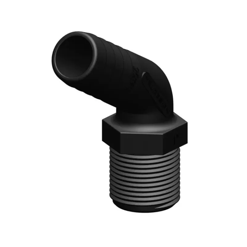 Coude 120° MM fileté cannelé BSP*Trudesign Outlet