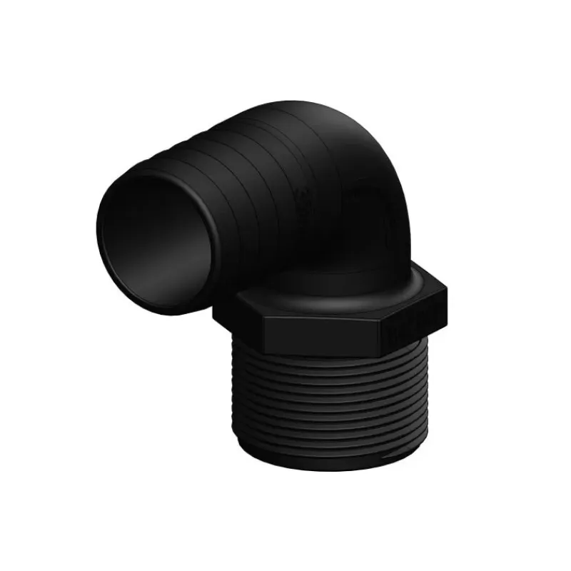 Online Coude 90° MM fileté BSP cannelé noir Plomberie·Raccord Cannelé & Fileté|Plomberie·Raccord Fileté & Cannelé