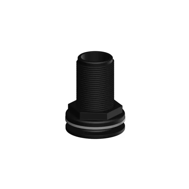 Passe-coque fileté noir BSP*Trudesign Outlet