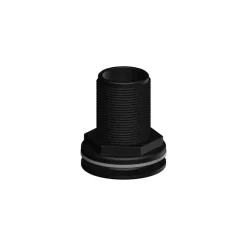 Passe-coque fileté noir BSP*Trudesign Outlet