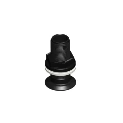 Passe-coque flush fileté noir BSP*Trudesign New
