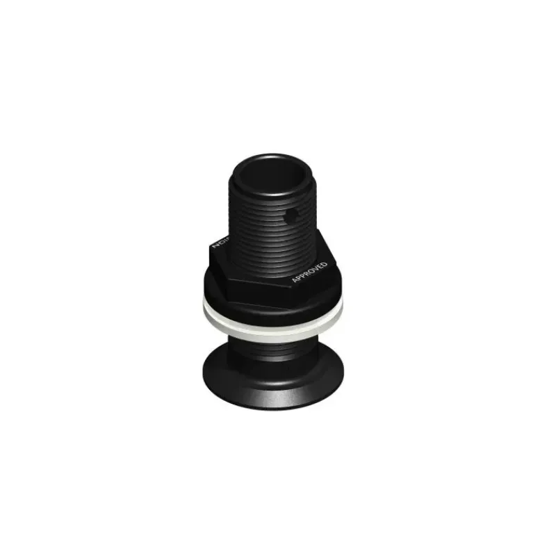 Passe-coque flush fileté noir BSP*Trudesign New