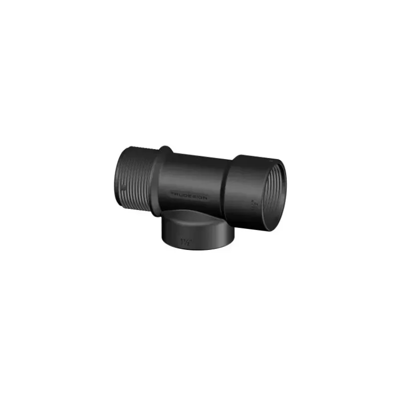 Outlet Raccord en T MFF noir 1''1/2 BSP Plomberie·Raccord Cannelé & Fileté​|Plomberie·Raccord Fileté & Cannelé​
