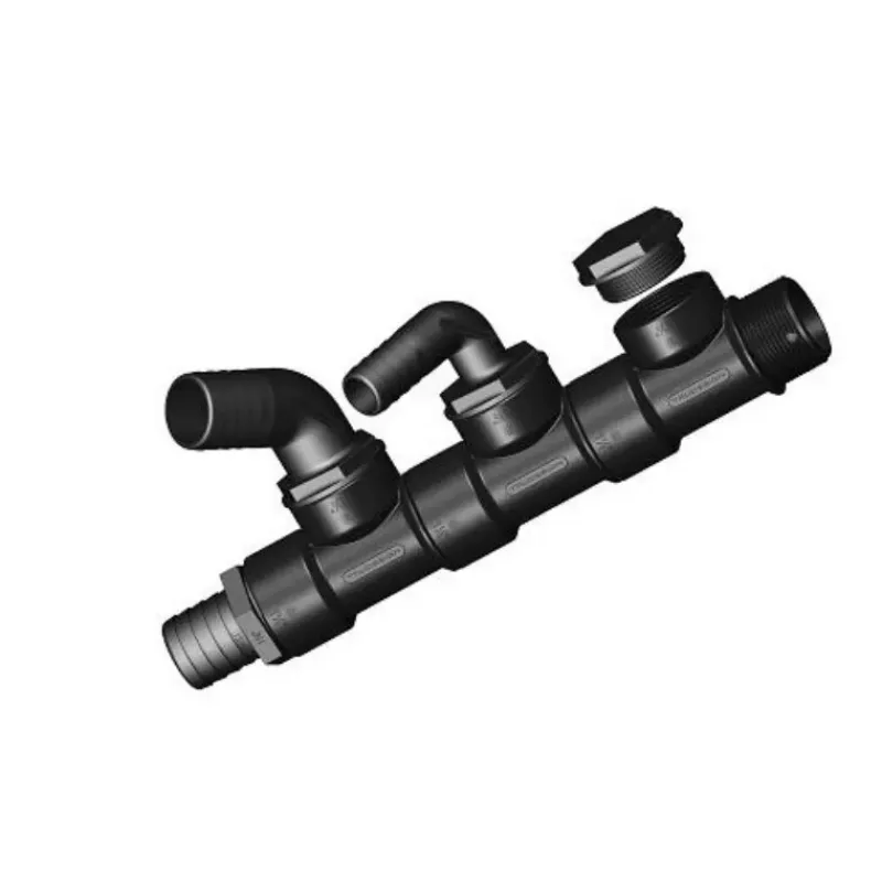 Outlet Raccord en T MFF noir 1''1/2 BSP Plomberie·Raccord Cannelé & Fileté​|Plomberie·Raccord Fileté & Cannelé​