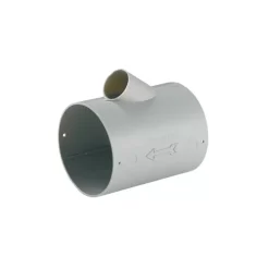 Outlet T de déviation AT Accessoire Pour Chauffage Et Combiné·Bouches Et Raccords De Gaines D'Air Chaud