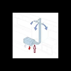 Tuyau d'air froid KR 65*Truma Outlet