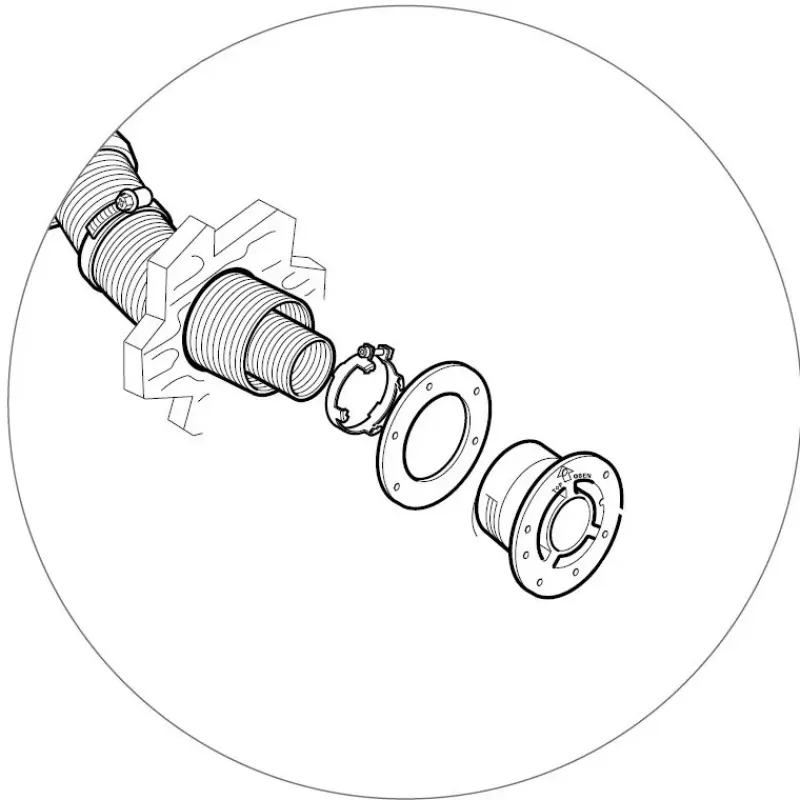 Hot Ventouse ZR 80 | intérieur Accessoire Pour Chauffage Et Combiné·Echappement Et Admission D'Air Chauffage