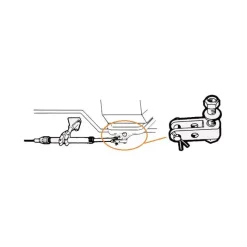 A75 attache câble direction sur moteur*Ultraflex Sale