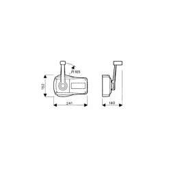 Boîtier B89 blanc*Ultraflex