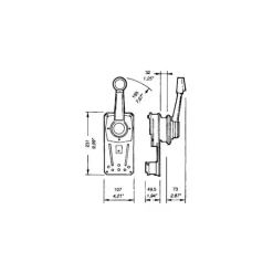 Boîtier  B85 pour moteur in-board*Ultraflex