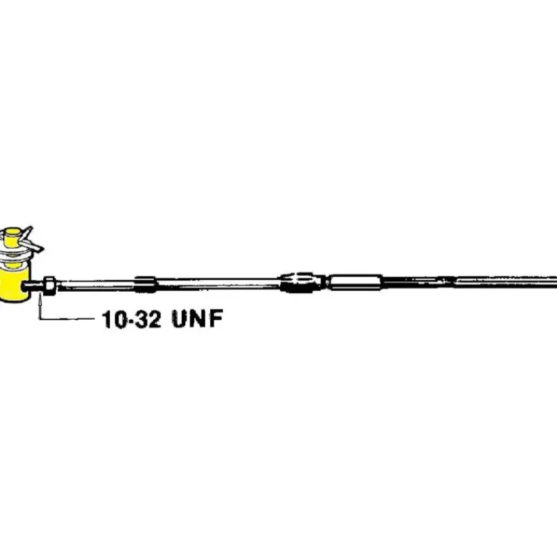 Clearance L12 Terminaison à axe câble 10-32 Poste De Pilotage·Commande Moteur