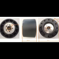 Moyeu central X63 volant & cache*Ultraflex New