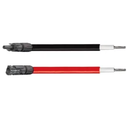 New Paire de câbles solaire 6 mm² sertis de connecteurs MC4 | 1 côté Distribution & Protection·Câble Électrique|Solaire·Accessoire Panneau Solaire