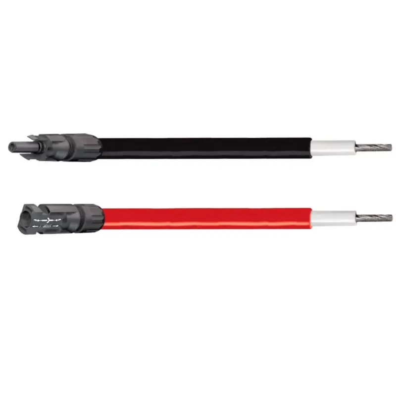 Paire de câbles solaire 4 mm² sertis de connecteurs MC4 | 1 côté*Uniteck Outlet