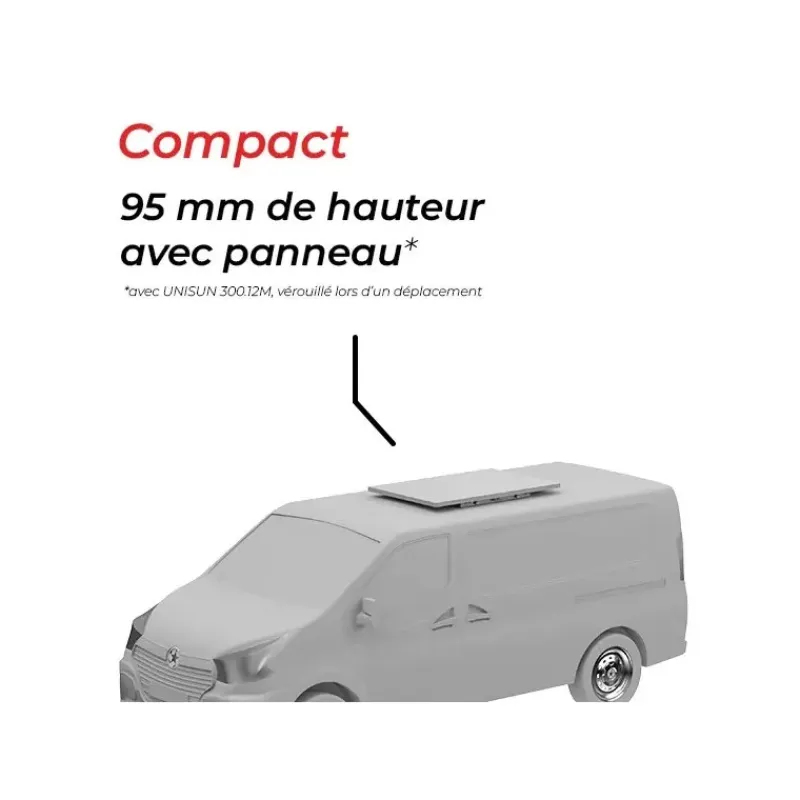 Unifix 300.1 C Support véhicule de loisirs inclinable*Uniteck Hot