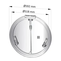 Discount Altus Rond Hublot & Aération·Hublot & Panneau De Pont