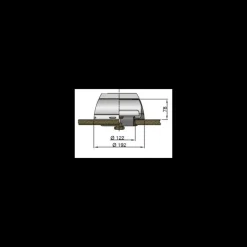 Online Boîte à dorade plastique pour manche inox ø 75/100/125 mm Hublot & Aération·Aérateur De Pont