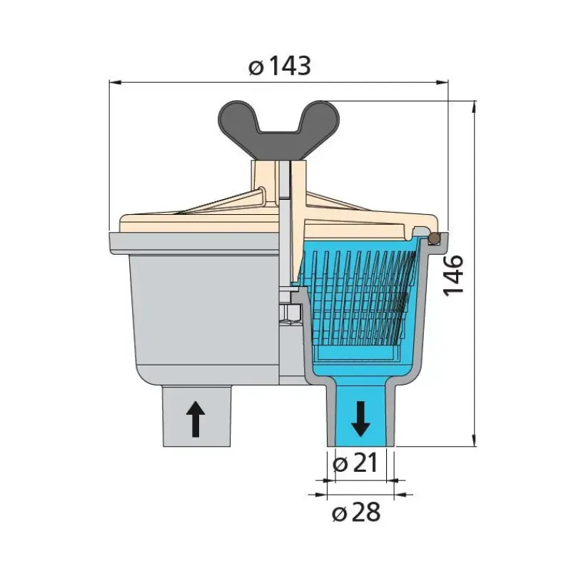 Filtre FILTER150*Vetus Outlet
