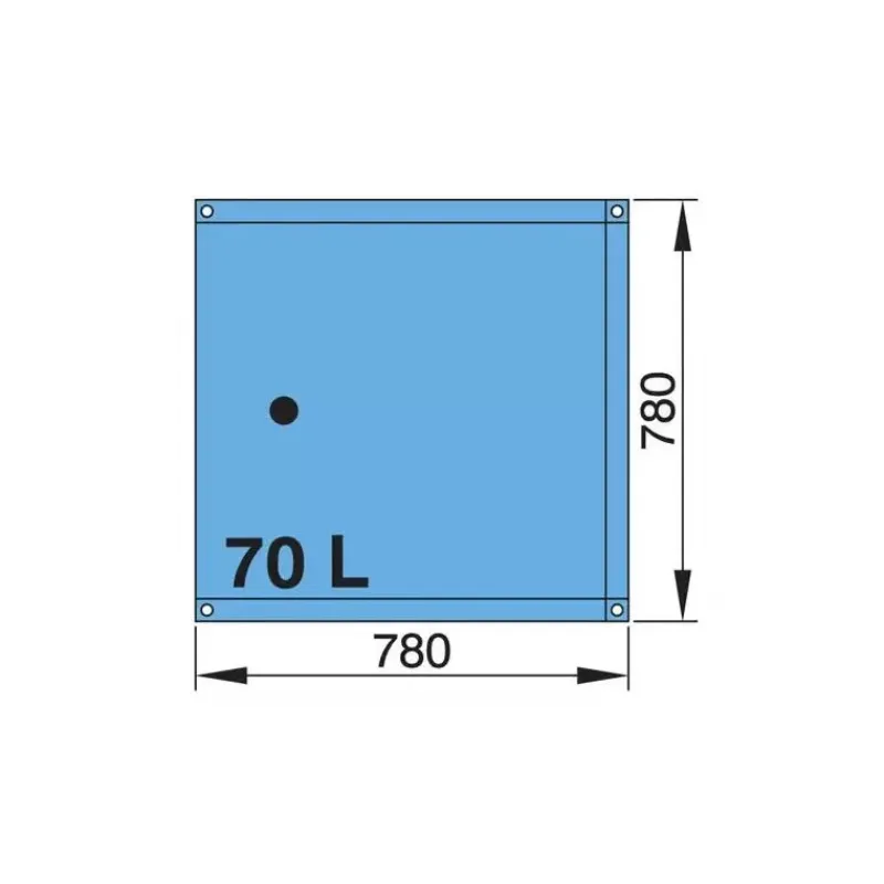 Réservoir souple 3 couches 55 à 220 L*Vetus Hot