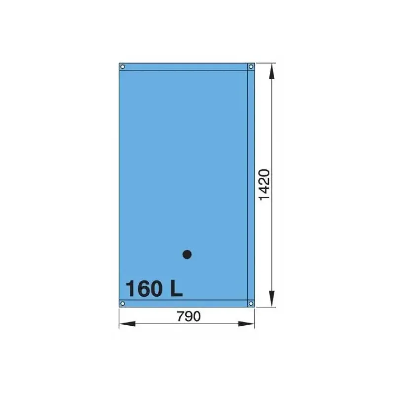 Réservoir souple 3 couches 55 à 220 L*Vetus Hot